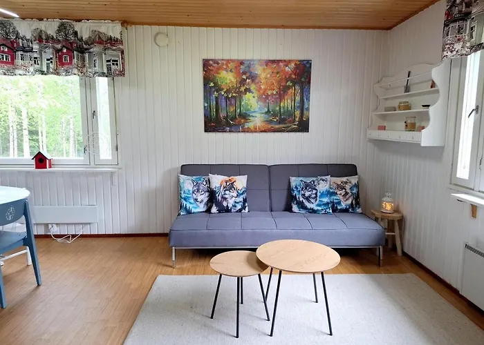 Wolf Lakeside Lapland Hébergement de vacances *